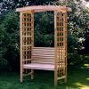 5-ft Garden Arbor with Bench