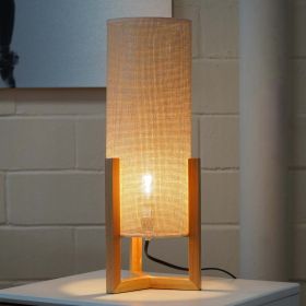 Simple and Stylish Bedroom Table Lamp, Small Home Warm Light Bedside Table Night Lamp, Suitable for Desk Reading Lamp for Kids Room Living Room O