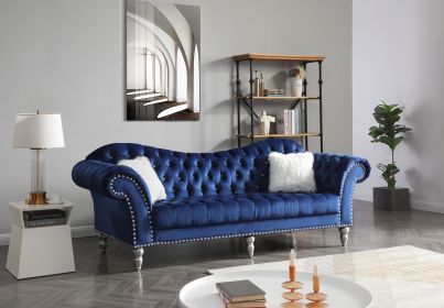 Glory Furniture Wilshire G0953A-S Sofa , BLUE