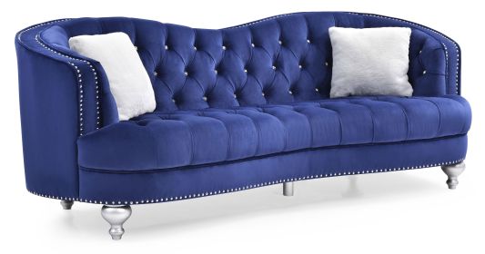 Glory Furniture Jewel G750-S Sofa , BLUE