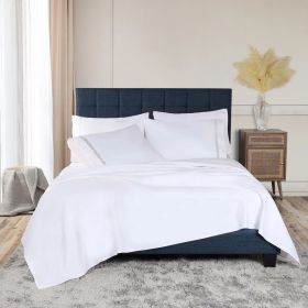 1000 Thread Count Egyptian Cotton Sateen Embroidered Sheet Set (Color: Platinum, size: California King)