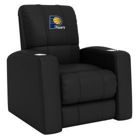 Relax Home Theater Recliner Indiana Pacers Logo (Material: Commercial Grade Synthetic Leather)