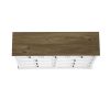 9 Drawer Dresser with Wooden Top, Tall Fabric Dresser & Chest of Drawers for Bedroom Closet Living Room