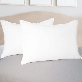 Luxurious Microfiber Pillow (Set: 2 Pillows, size: Standard)