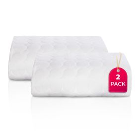 Quilted Down Alternative Microfiber Deep Pocket Mattress Pad (Set Includes: , size: Full)